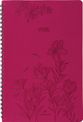 Agenda à spirale Primrose - 1 semaine sur 2 pages - 17 x 24,5 cm - fuchsia - Oberthur
