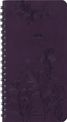 Agenda de poche spiralé Primrose - 1 semaine sur 2 pages - 9,5 x 17 cm - lilas - Oberthur