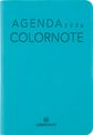 Agenda Colornote - 1 semaine sur 2 pages - 10 x 15 cm - turquoise - Oberthur