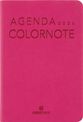 Agenda Colornote - 1 semaine sur 2 pages - 10 x 15 cm - fuchsia - Oberthur