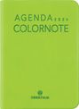 Agenda Colornote - 1 semaine sur 2 pages - 7,5 x 10,5 cm - vert pomme - Oberthur