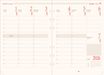 Oberthur - Recharge pour organiseur - 1 semaine sur 2 pages (semainier international) - 14,5 x 23,5 cm