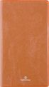 Agenda de poche Odessa - 1 semaine sur 2 pages - 9,5 x 17 cm - marron - Oberthur