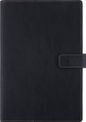 Agenda Milano - 1 semaine sur 2 pages - 17 x 24,5 cm - noir - Oberthur