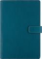 Agenda Milano - 1 semaine sur 2 pages - 17 x 24,5 cm - vert canard - Oberthur