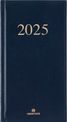 Agenda de poche Kiev - 1 semaine sur 2 pages - 9,5 x 17 cm - bleu marine - Oberthur