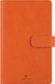 Agenda à spirale Milano - 1 semaine sur 2 pages - 11 x 18 cm - orange - Oberthur