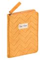 Quo Vadis Colette - Business diary - 100 x 150 mm - mustard yellow - velours