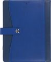 Agenda à spirale Davos - 1 semaine sur 2 pages - 22 x 28 cm - bleu - Oberthur