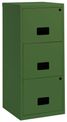 Classeur 3 tiroirs pour dossier suspendus - 96 x 40 x 40 cm  - kaki