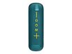 BigBen PARTY TUBE - Mini enceinte Bluetooth - lumineuse - turquoise