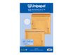 Unipapel - Bolsa burbujas - No. 16 - 220 x 340 mm - cuadrado - extremo abierto - autoadhesivo (Peel & Seal) - plástico de burbujas - paquete de 10