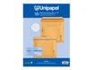 Unipapel - Bolsa burbujas - No. 17 - 230 x 340 mm - cuadrado - extremo abierto - autoadhesivo (Peel & Seal) - plástico de burbujas - paquete de 10