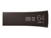Samsung BAR Plus MUF-64BE4 - Clé USB 64 Go - USB 3.1 Gen 1 - gris
