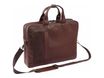 Oberthur Oregon - Sacoche pour ordinateur portable - 17.3" - brun