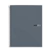 Notebook The Original, Couverture rigide, A5, quadrillage 5x5 mm, 80 feuilles de 1 couleurs, Miquelrius, Grafit.