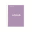Notebook Emotions, Couverture souple, A4, séyès, 80 feuilles de 1 couleur, Miquelrius, Lilas.