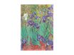 Paperblanks The J. Paul Getty Museum Collection - Carnet d'adresses - reliure cousue et collée - midi - 120 x 180 mm - 144 pages - Les iris de Van Gogh - couverture bleue