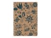 Oberthur - Cahier de notes - reliure cousue - A5 (148 x 210 mm) - 80 feuilles / 160 pages - ivoire - doublé - tattoo - synthétique