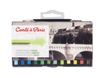 Conte A PARIS - Crayon de cire - couleurs de paysage assorties (pack de 12)