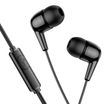 HOCO M97 Enjoy - Écouteurs avec micro - intra-auriculaire - filaire - jack 3,5mm - noir