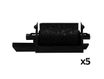 5 Rouleaux encreurs compatible Epson IR40 - noir - Armor