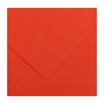 CANSON Iris Vivaldi - Papier Dessin Couleur - Lisse - 240 g/m² - Feuille - 50x65cm - Tomate