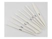 Cernit - Ensemble d'outil de modelage - 8 pièces - blanc - plastique