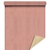 Papier cadeau kraft recyclée lisse rose pale - 70 cm x 50 m