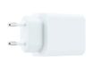 CoolBox - Adaptador de corriente - tecnología GaN - 45 vatios - 3 A - Quick Charge 3.0, PD - 2 conectores de salida (24 pin USB-C, USB Tipo A)