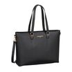 Saint-Martin - Sac cabas pour ordinateur noir Alba _ 1 compartiment - 15,6" - Viquel