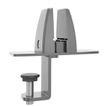 Support de fixation par pince étau pour écran de séparation (bureau face à face) - aluminium