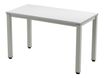 Rocada Executive - Mesa - rectangular - gris - gris, RAL 9006 base
