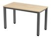 Rocada Executive - Mesa - rectangular - verde haya - RAL 7015, antracita base