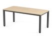 Rocada Executive - Mesa - rectangular - verde haya - antracita, RAL 7015 base