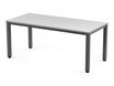 Rocada Executive - Mesa - rectangular - gris - antracita, RAL 7015 base