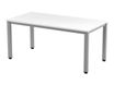 Rocada Executive - Mesa - rectangular - blanco - antracita base