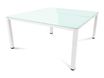 Rocada Executive - Mesa - rectangular - blanco - blanco base