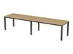 Rocada Executive - Mesa - rectangular - roble - antracita base