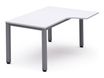 Rocada Executive - Mesa - en escuadra (derecha) - blanco - antracita base
