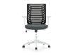 rocada Ergoline - Silla - operador - reposabrazos - forma de T - inclinación - giratorio - polímero - gris, blanco