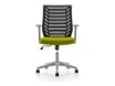 rocada Ergoline - Silla - tarea - reposabrazos - forma de T - inclinación - giratorio - polímero - gris, verde