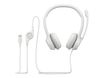 Logitech H390 - Casque filaire avec micro - USB-A  - blanc cassé