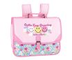 Cartable 38 cm cm Smiley flowers 2 compartiments - Hamelin
