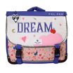 Cartable 35 cm Dream- 2 compartiments- rose-  Pol Fox