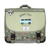 Cartable 35 cm Road Trip- 2 compartiments- vert-  Pol Fox