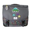 Cartable 41 cm Space Invader- 2 compartiments- gris- Pol Fox