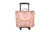 Cartable à roulettes STALLA BIANCA GALOP- 2 compartiments- rose- Kid'Abord