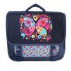 Cartable Phileas - 38cm -  2 compartiments - marine - Bagtrotter