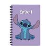 Cahier de texte Stitch - 18x22 cm - violet - Bagtrotter